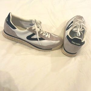 Rawlins Tretorn navy and white shoes 8